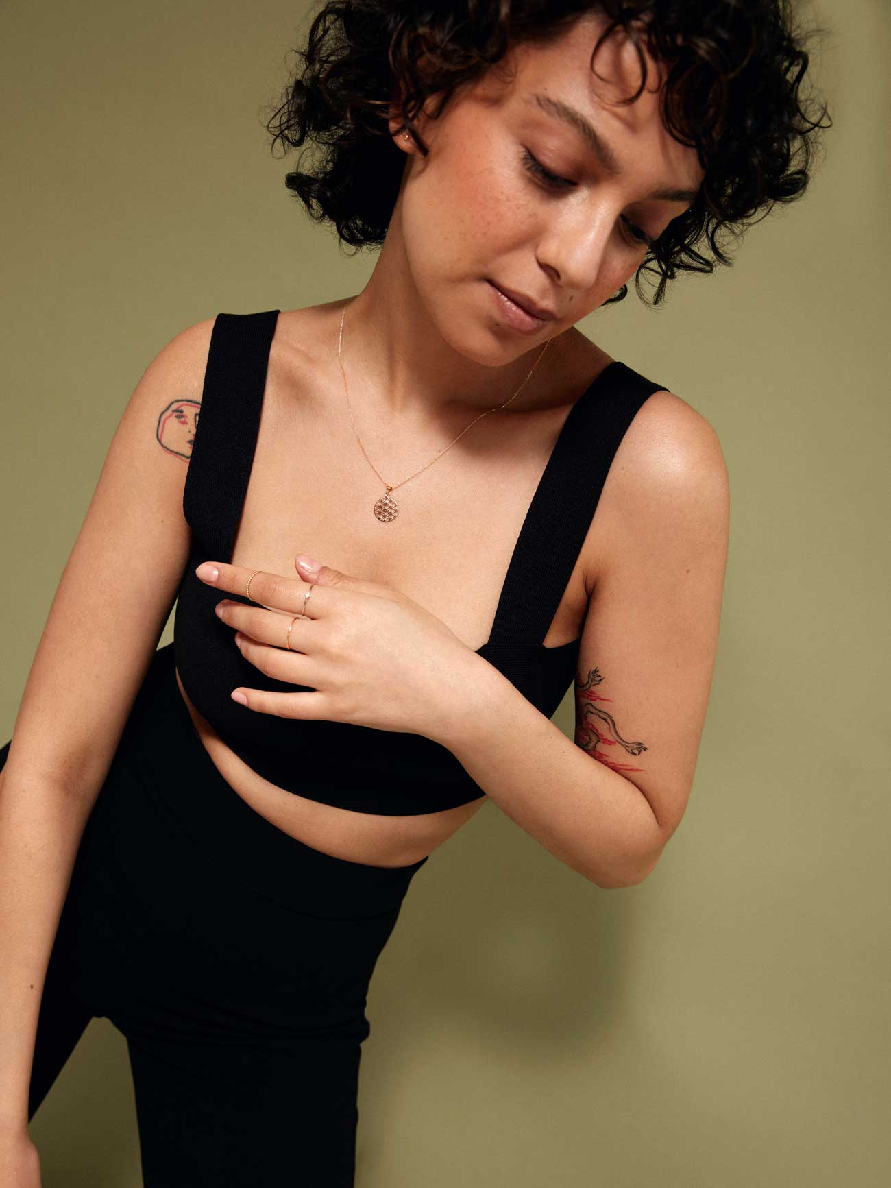 Flower of Life Halskette | 14k Echtgold - Image 4