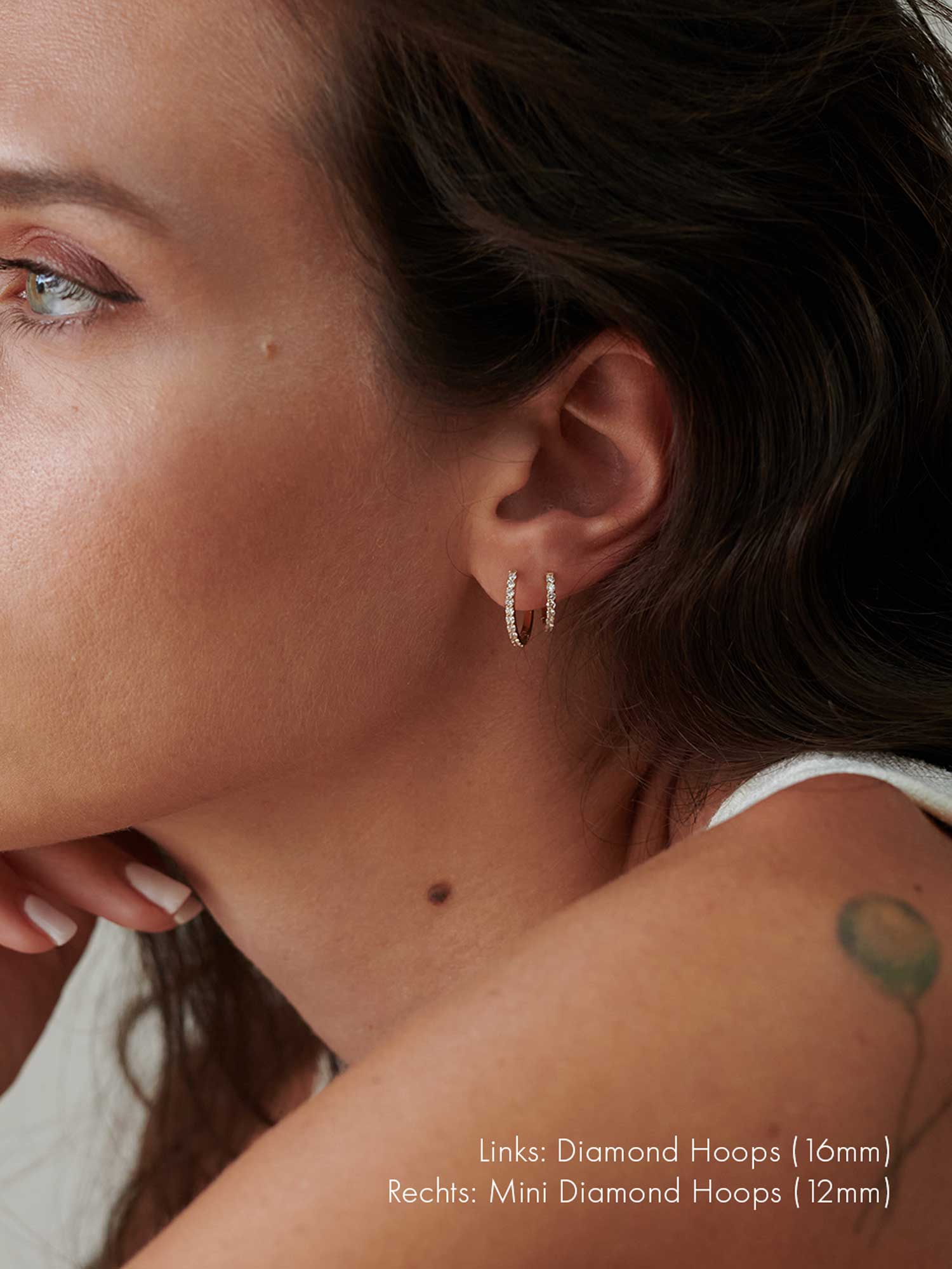Diamond Huggies | 14k Echtgold - Image 7