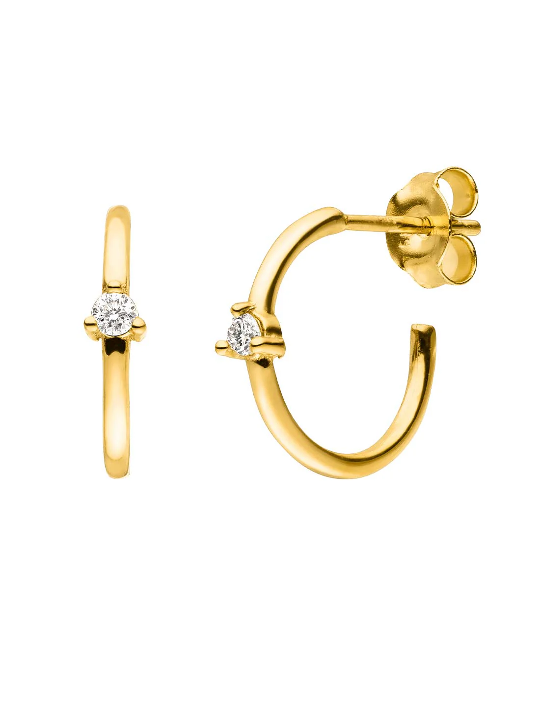 Rebel At Heart Diamond Earrings | 14k Echtgold - Image 13