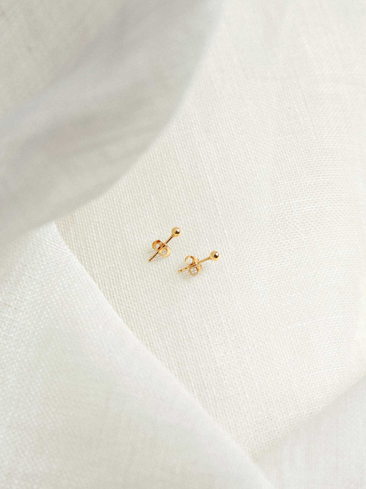 Lovely Dot Earrings | 14k Echtgold - Image 3