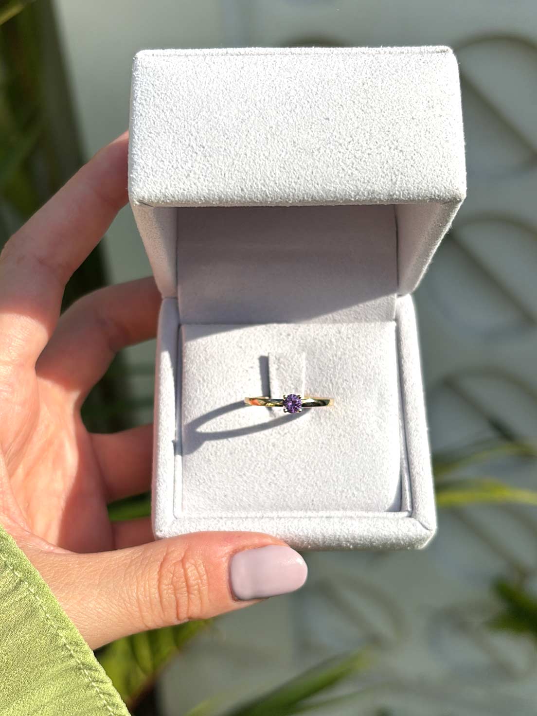 Ring Lia | Saphir Lilac | ONE-OF-A-KIND - Image 3