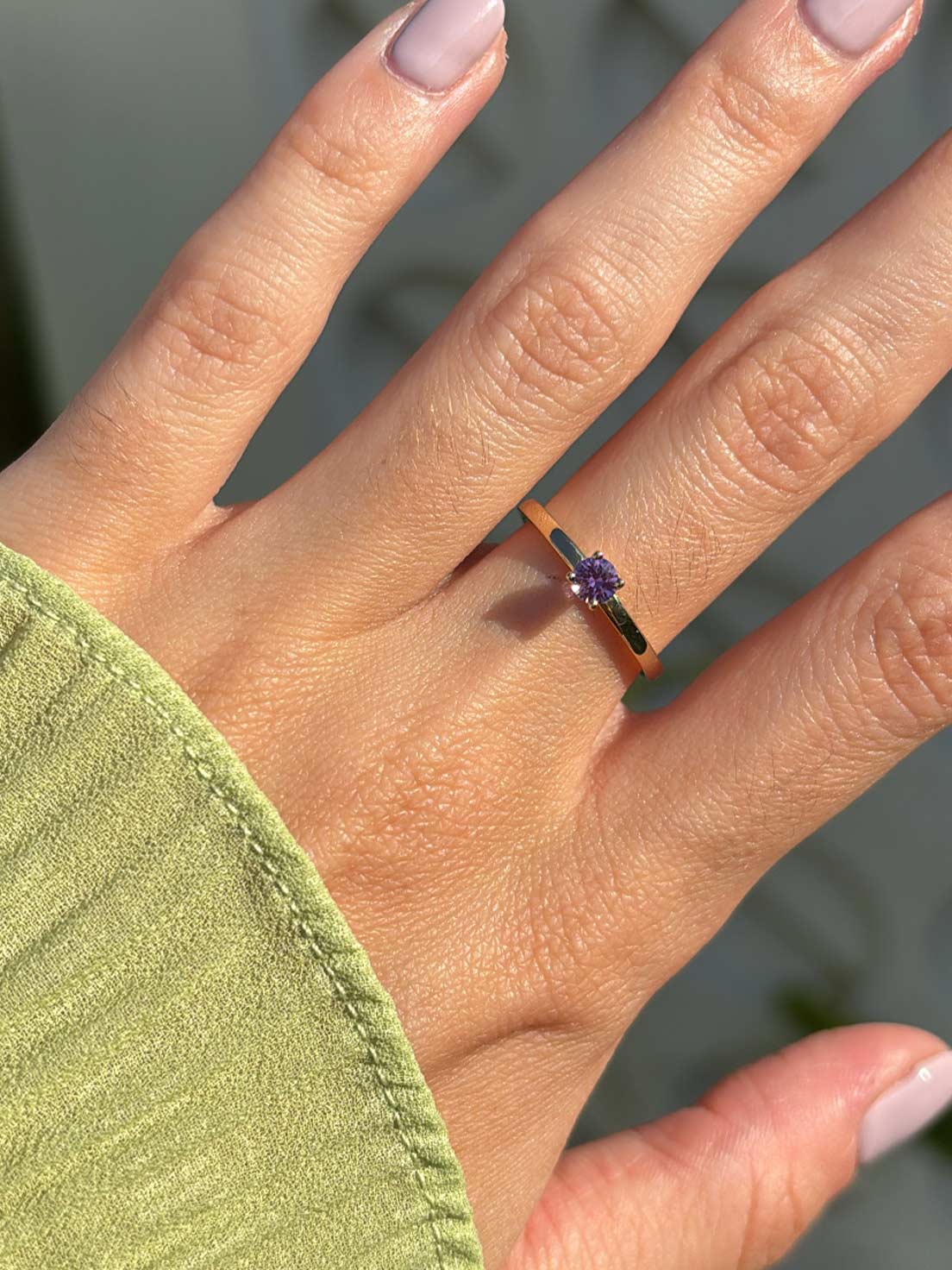 Ring Lia | Saphir Lilac | ONE-OF-A-KIND - Image 5