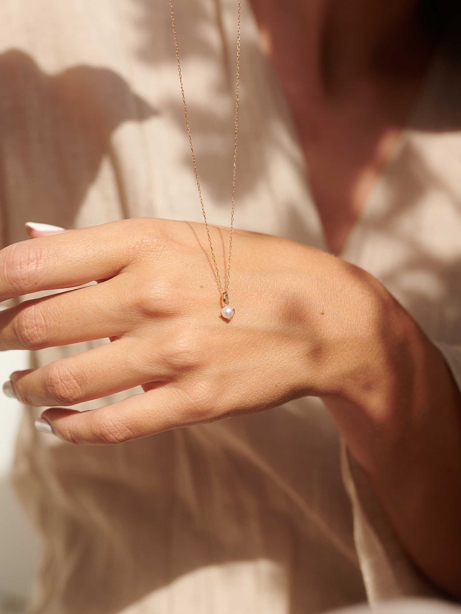 Soft Pearl Necklace | 14k Echtgold - Image 4