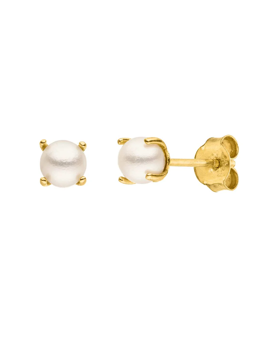 Soft Pearl Studs | 14k Echtgold - Image 5