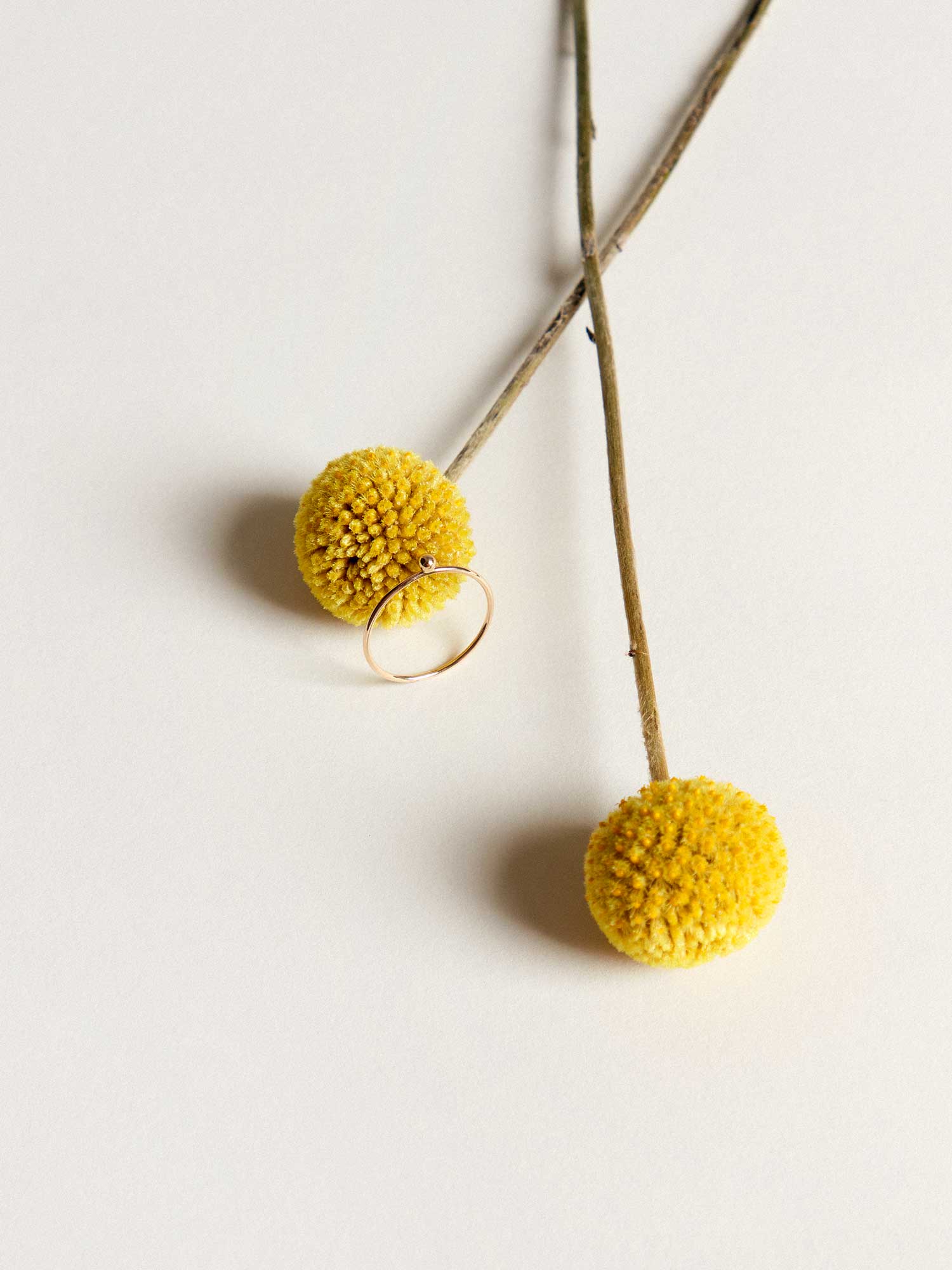 Vibrant Gold Pearl Ring | 14k Echtgold - Image 4