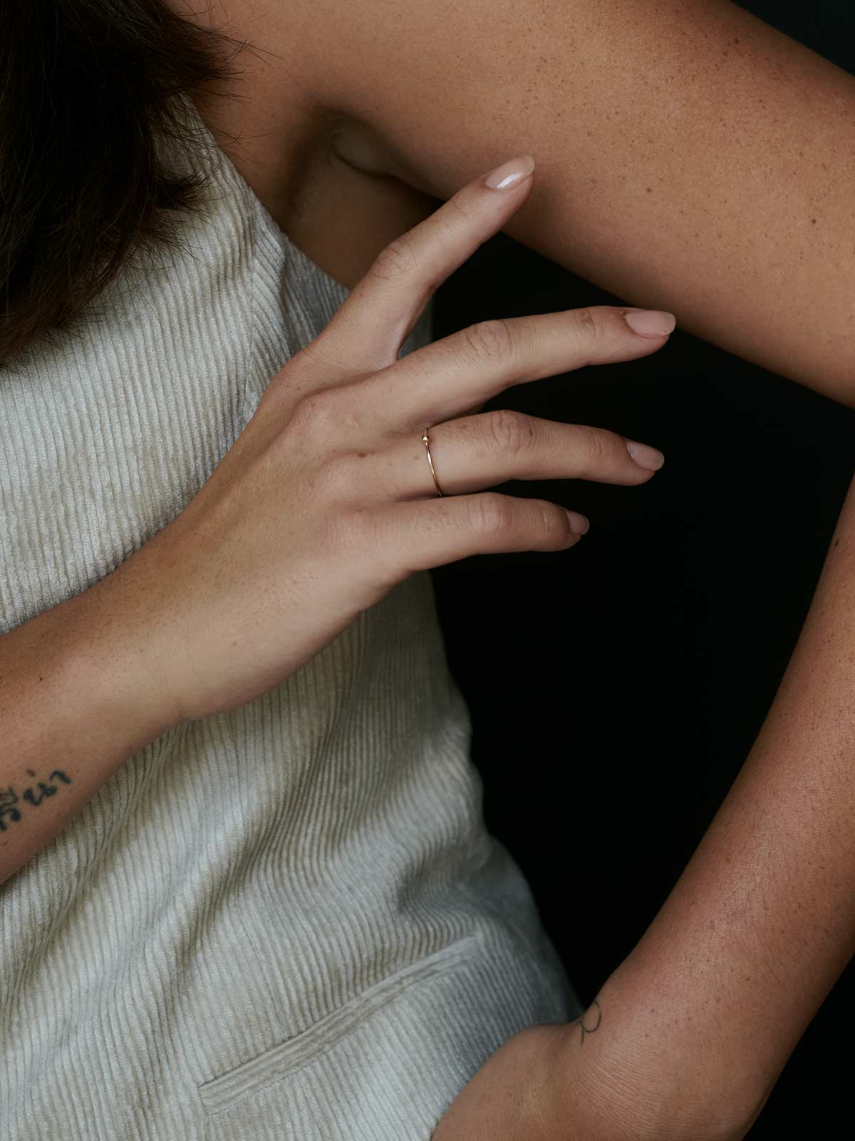 Vibrant Gold Pearl Ring | 14k Echtgold - Image 5