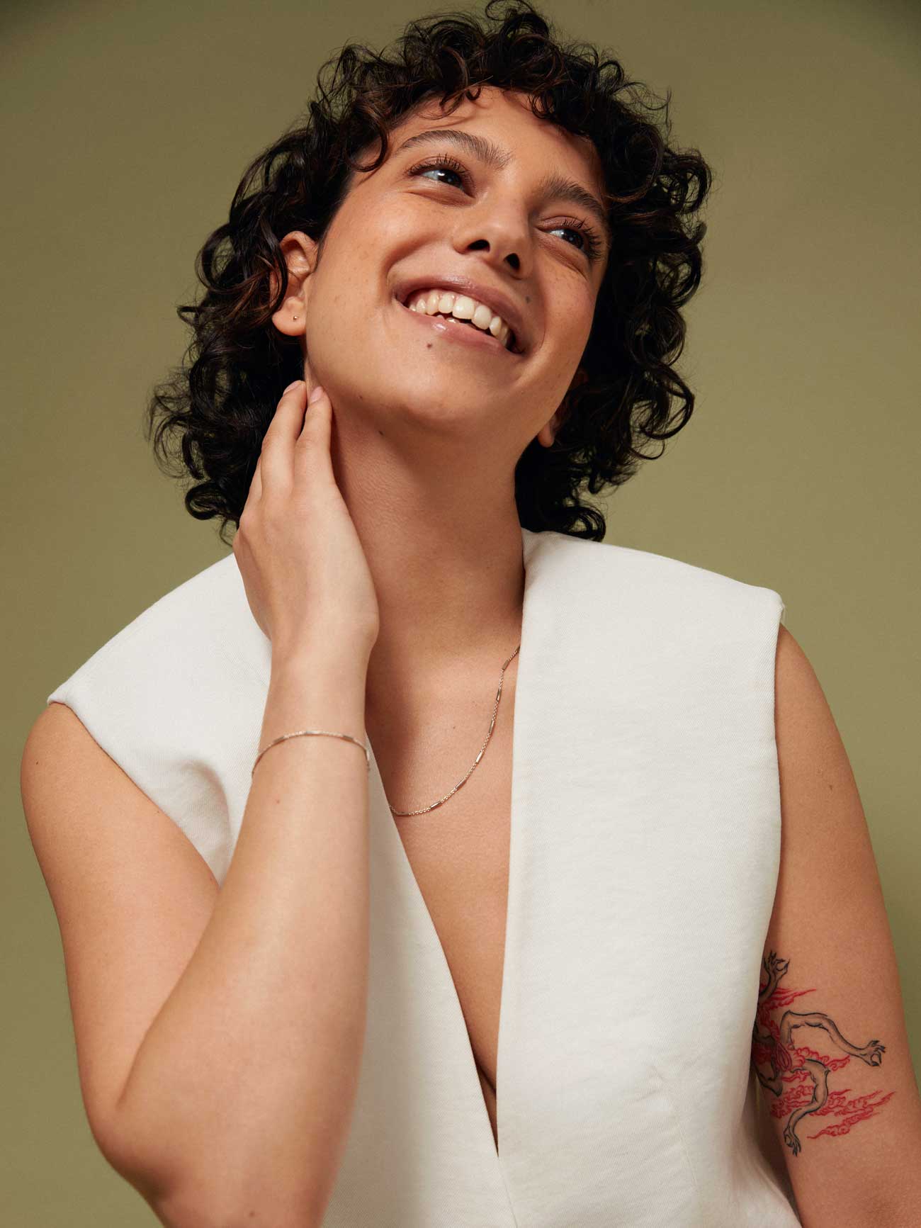 Zarte Halskette mit Stäbchen - Image 13